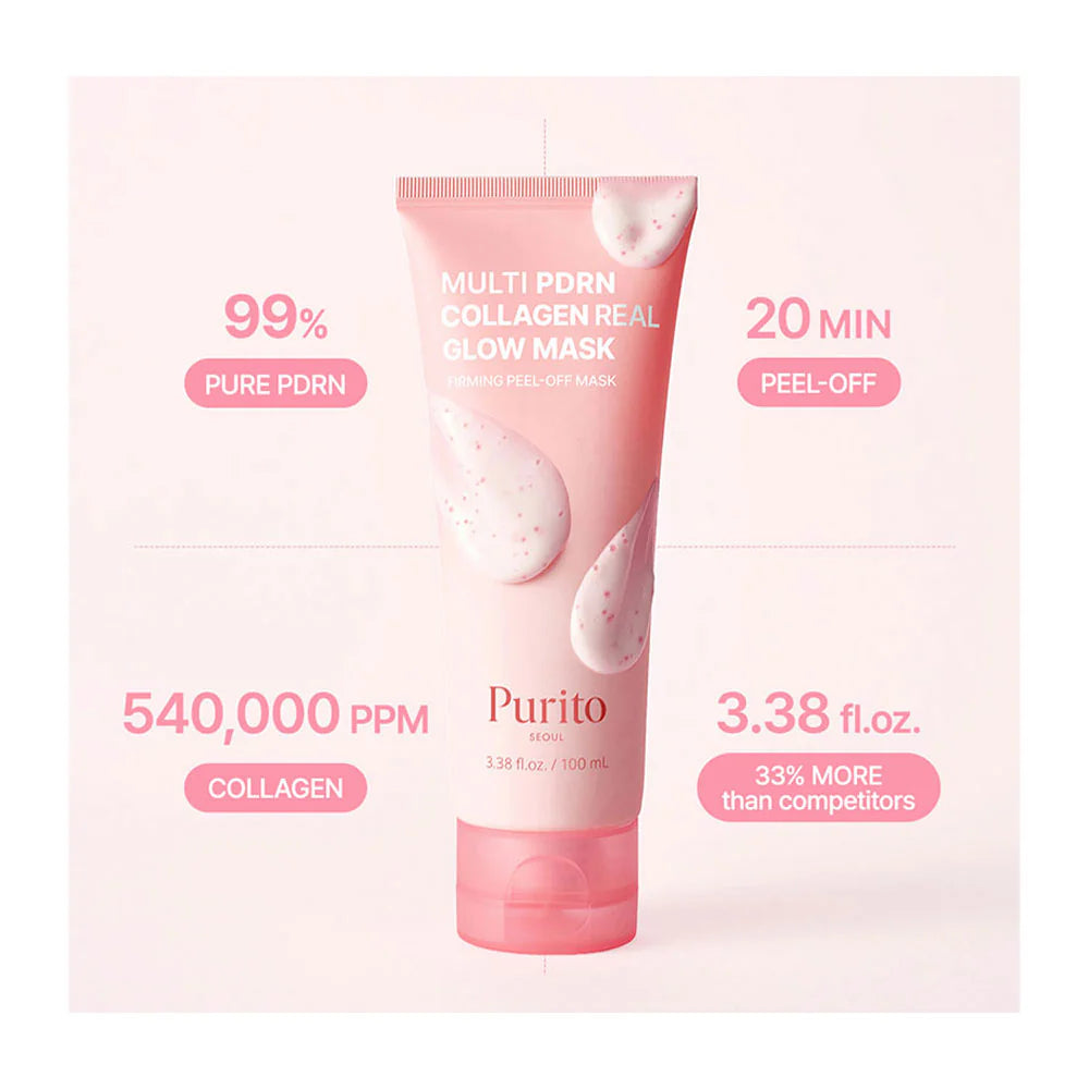 PURITO Multi PDRN Collagen Real Glow Mask 100ml