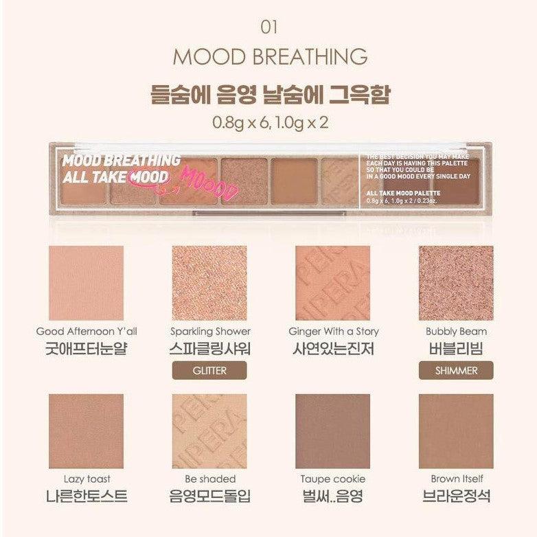 PERIPERA All Take Mood Palette 10g (3 Colors)