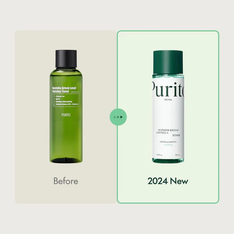 PURITO Centella Green Level Calming Toner 200ml
