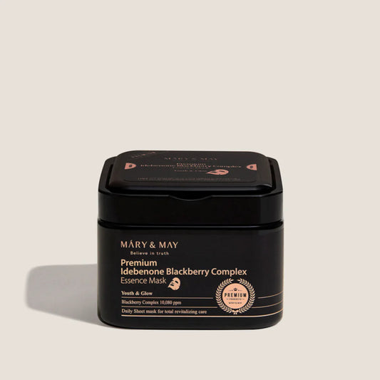 MARY & MAY Premium Idebenone Blackberry Complex Essence Mask