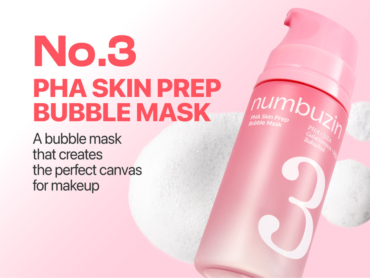 NUMBUZIN No.3 PHA Skin Prep Bubble Mask 90ml