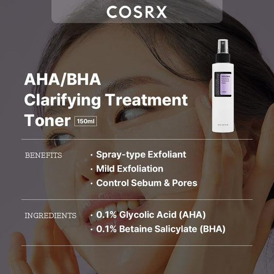 COSRX AHA BHA Clarifying Treatment Toner 150ml