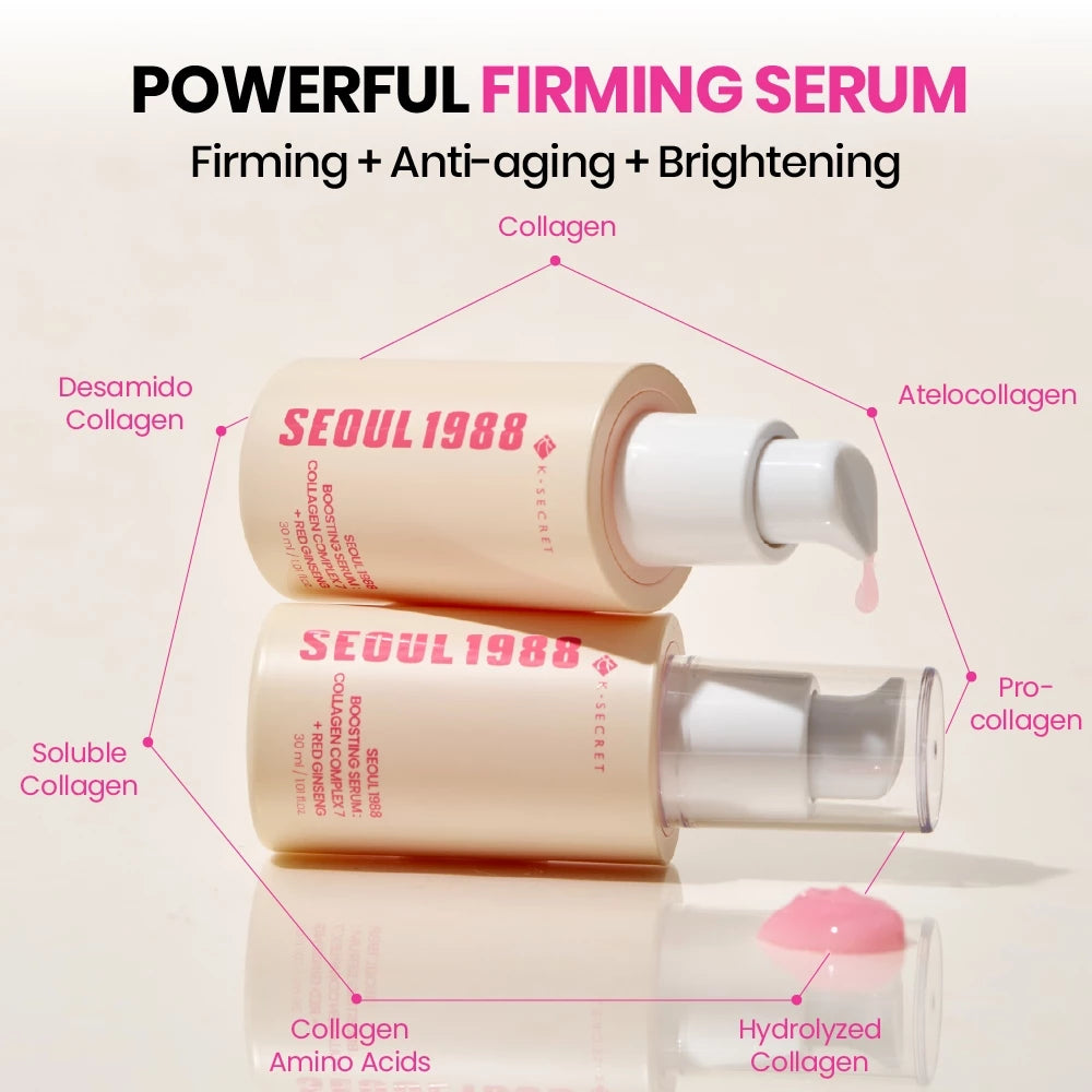 KSECRET Seoul 1988 Boosting Serum : Collagen Complex 7 + Red Ginseng