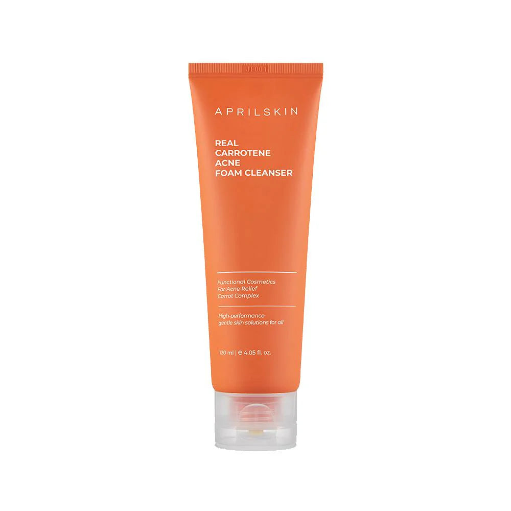 APRILSKIN Real Carroten Acne Foam Cleanser 120g