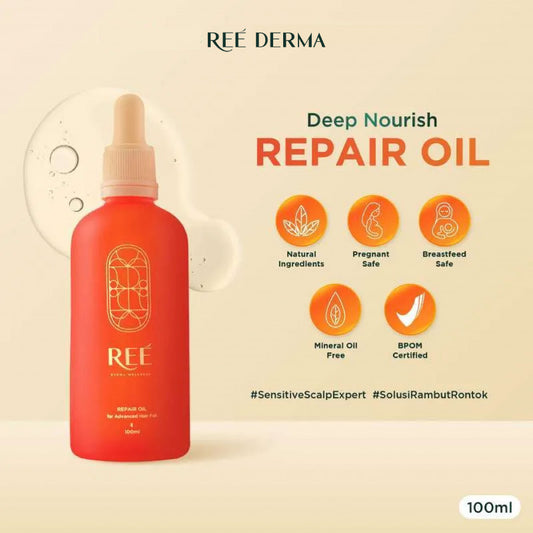 Ree Derma Wellness Hair Oil Deep Nourish Repair 100ml