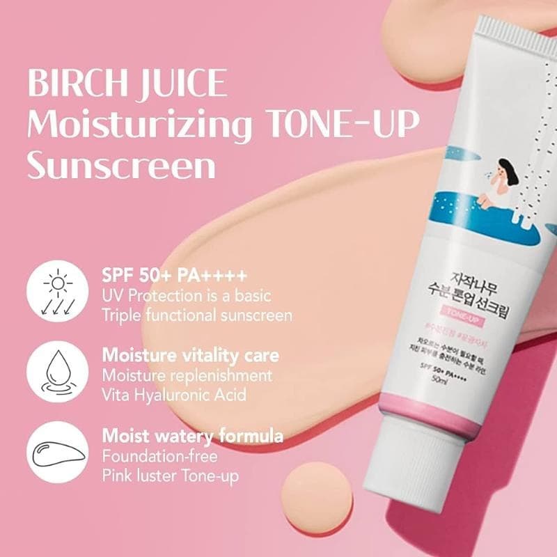 ROUNDLAB Birch Moisture Tone Up Sunscreen 50ml