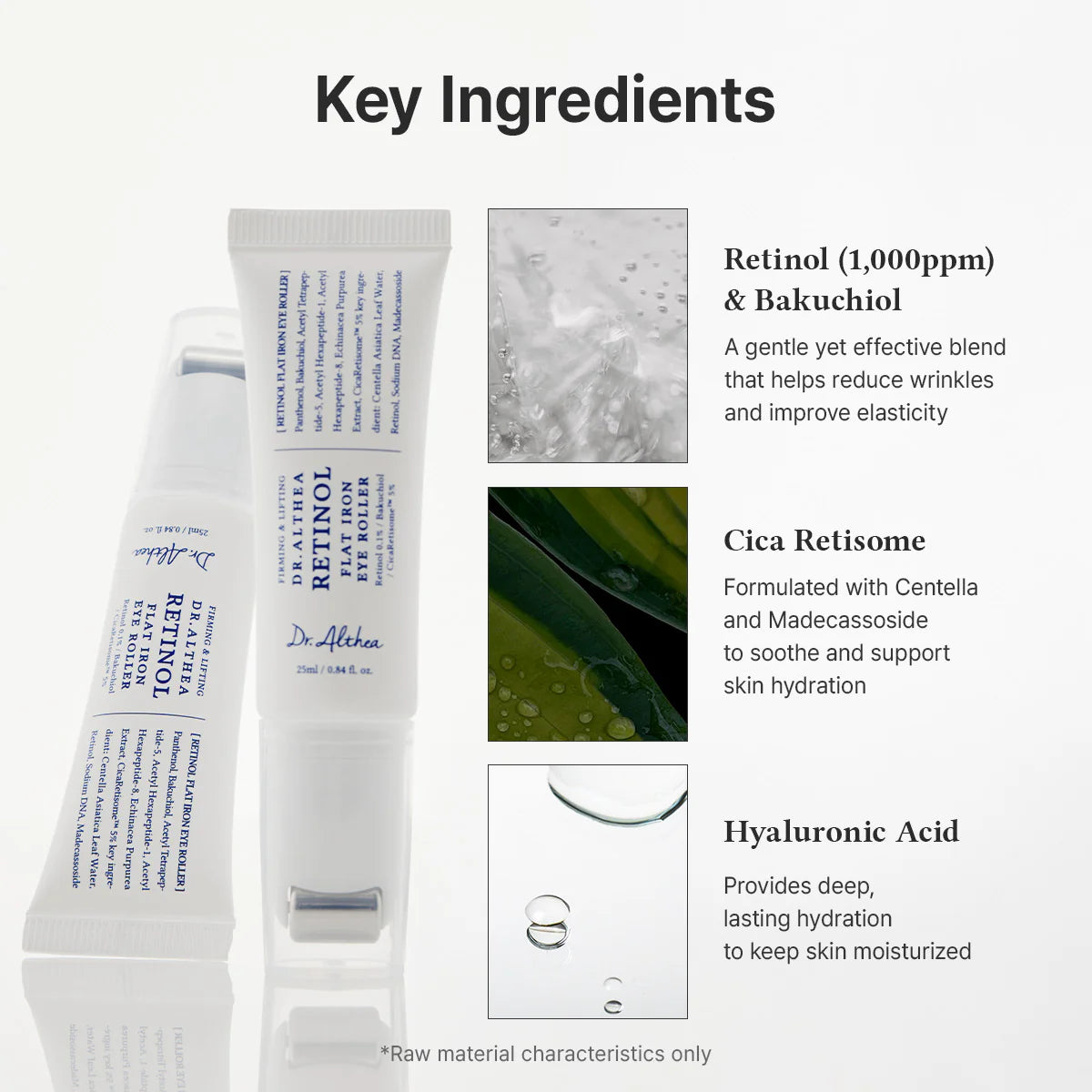 DR ALTHEA Retinol Flat Iron Eye Roller 25ml