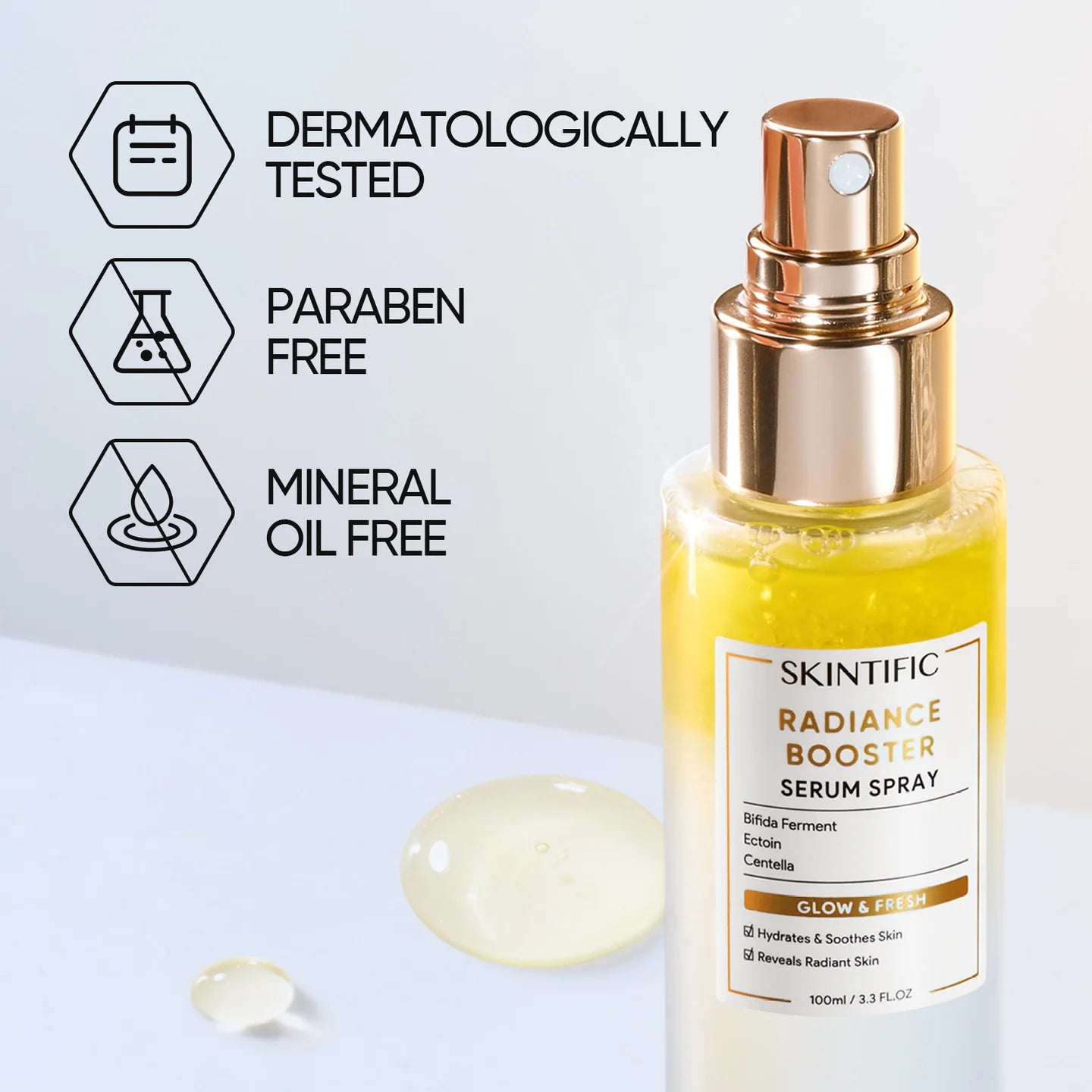 SKINTIFIC Radiance Booster Serum Spray 100ml