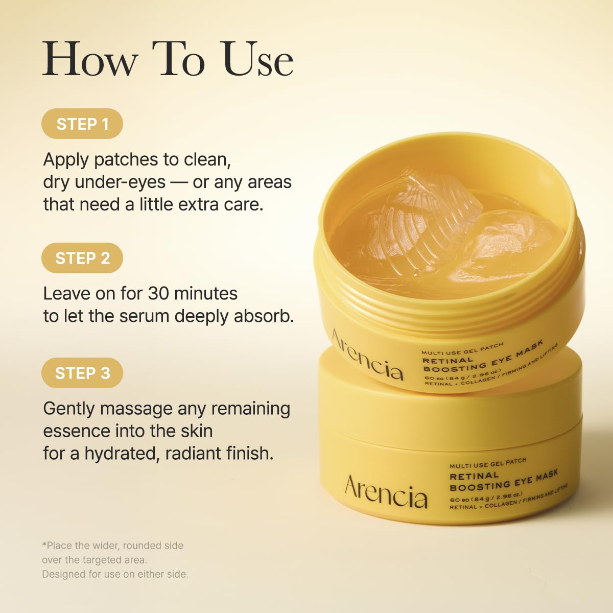ARENCIA Retinal Boosting Eye Mask 60EA