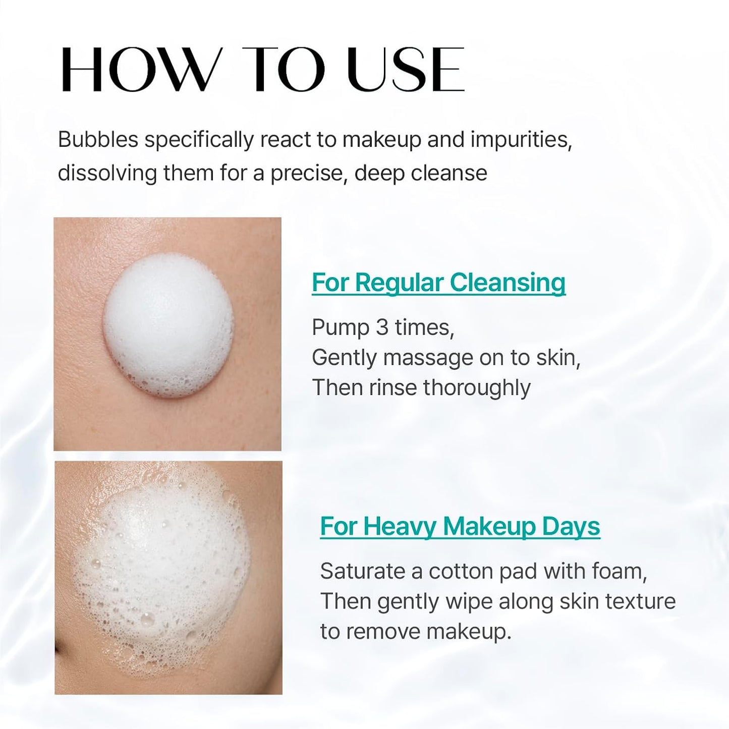 REJURAN Moisture Bubble Cleansing Water 150ml
