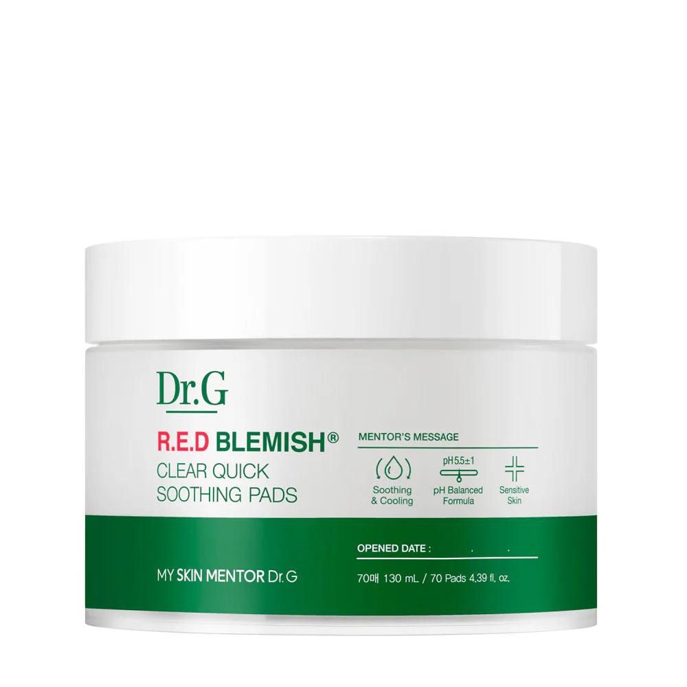 DR.G Red Blemish Clear Soothing Pads 70EA