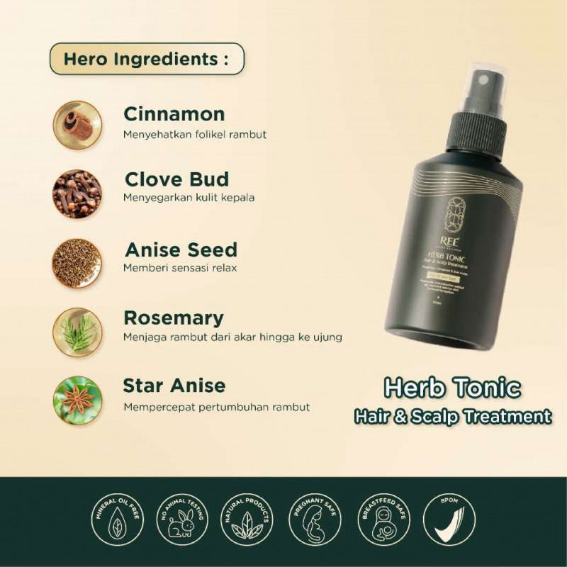 Ree Derma Herb Hair Tonic 250ml