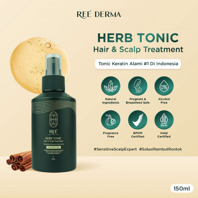 Ree Derma Herb Hair Tonic 250ml