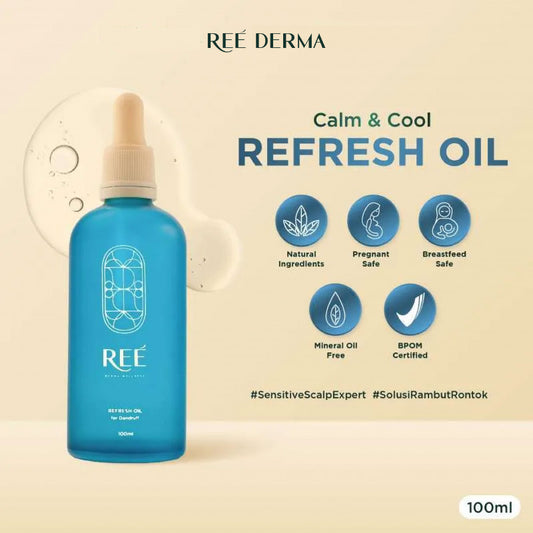 Ree Derma Calm & Cool Refresh Hair Oil 100ml
