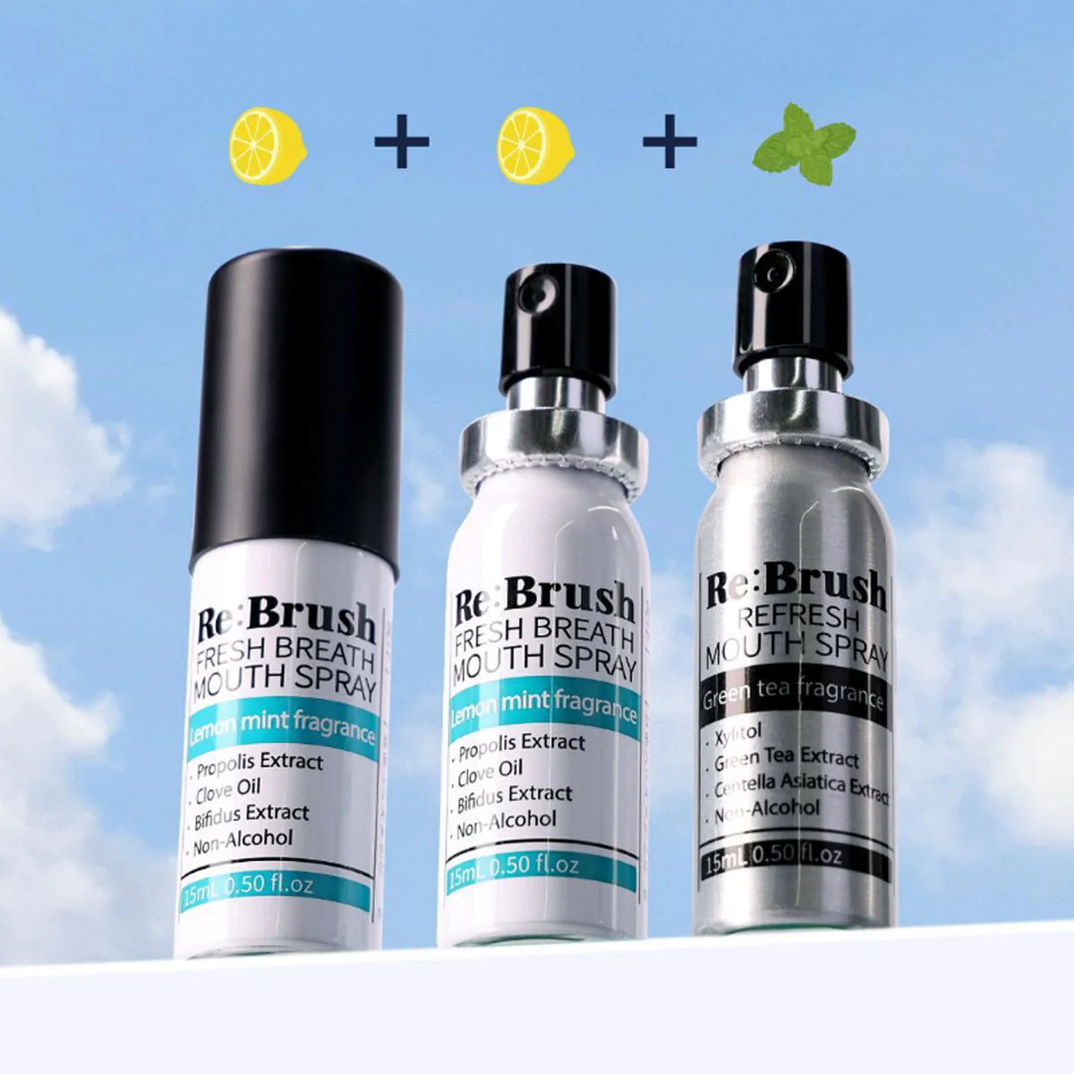 REBRUSH Mouth Spray 15ml - Fresh Breath / Refresh