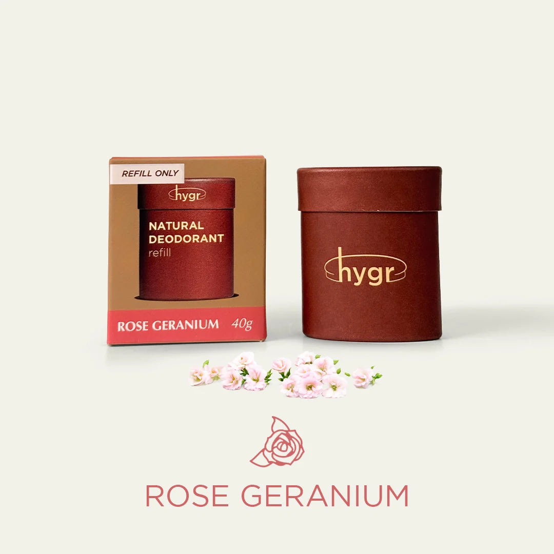 HYGR [REFILL] Natural Deodorant 40g (4 scents)
