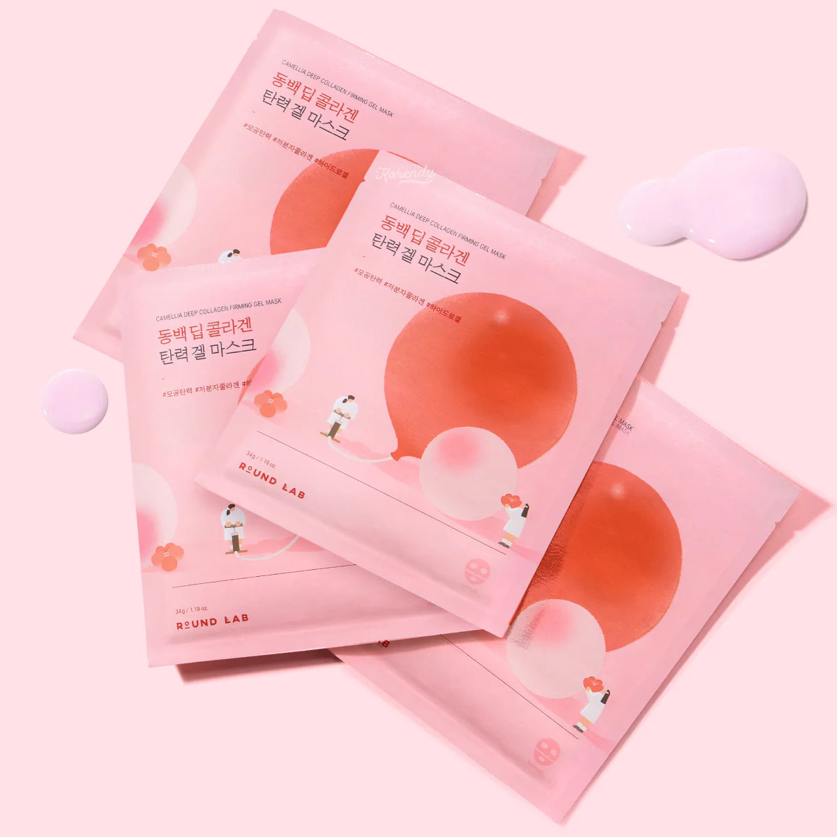 ROUNDLAB Camelia Deep Collagen Firming Gel Mask