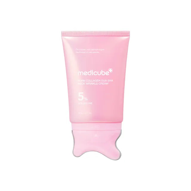 MEDICUBE PDRN Collagen Gua Sha Neck Wrinkle Cream