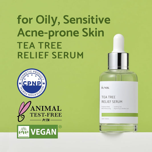 IUNIK Tea Tree Relief Serum 50ml