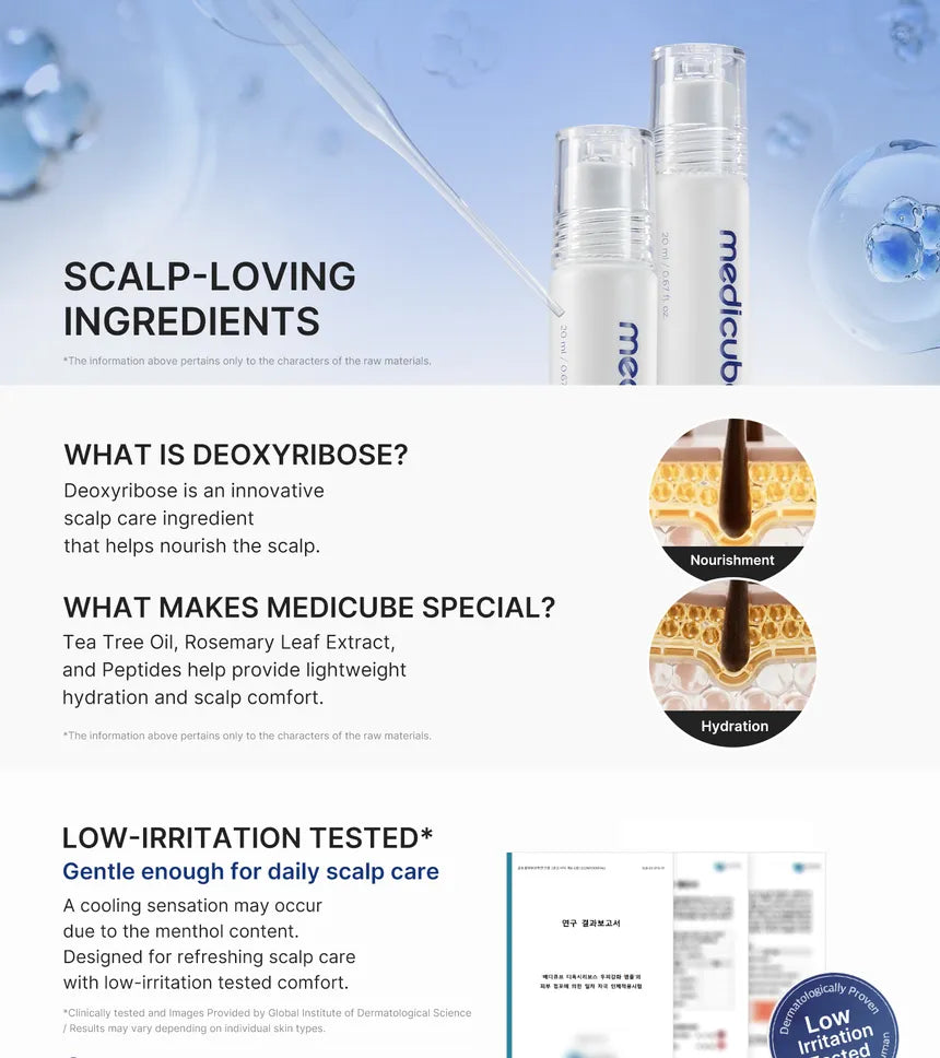 MEDICUBE Deoxyribose Scalp Serum 20ml