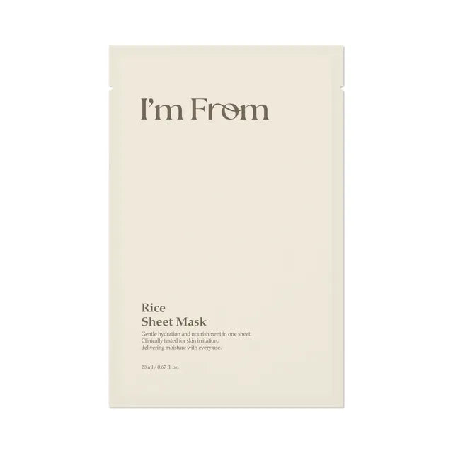 I'M FROM Rice Sheet Mask 1EA