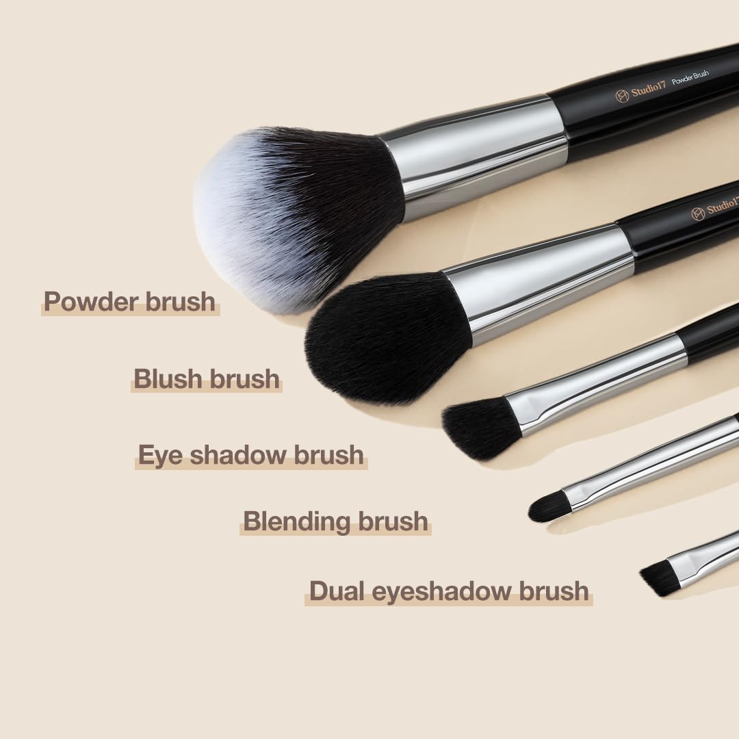 STUDIO 17 Portable Makeup Brush Set