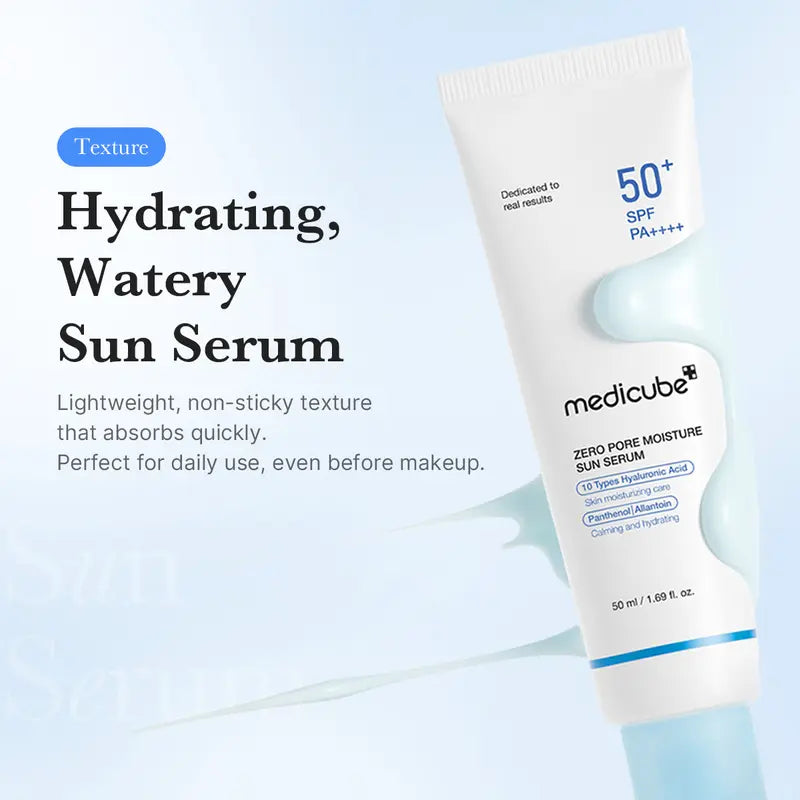 MEDICUBE Zero Pore Moisture Sun Cream 50ml
