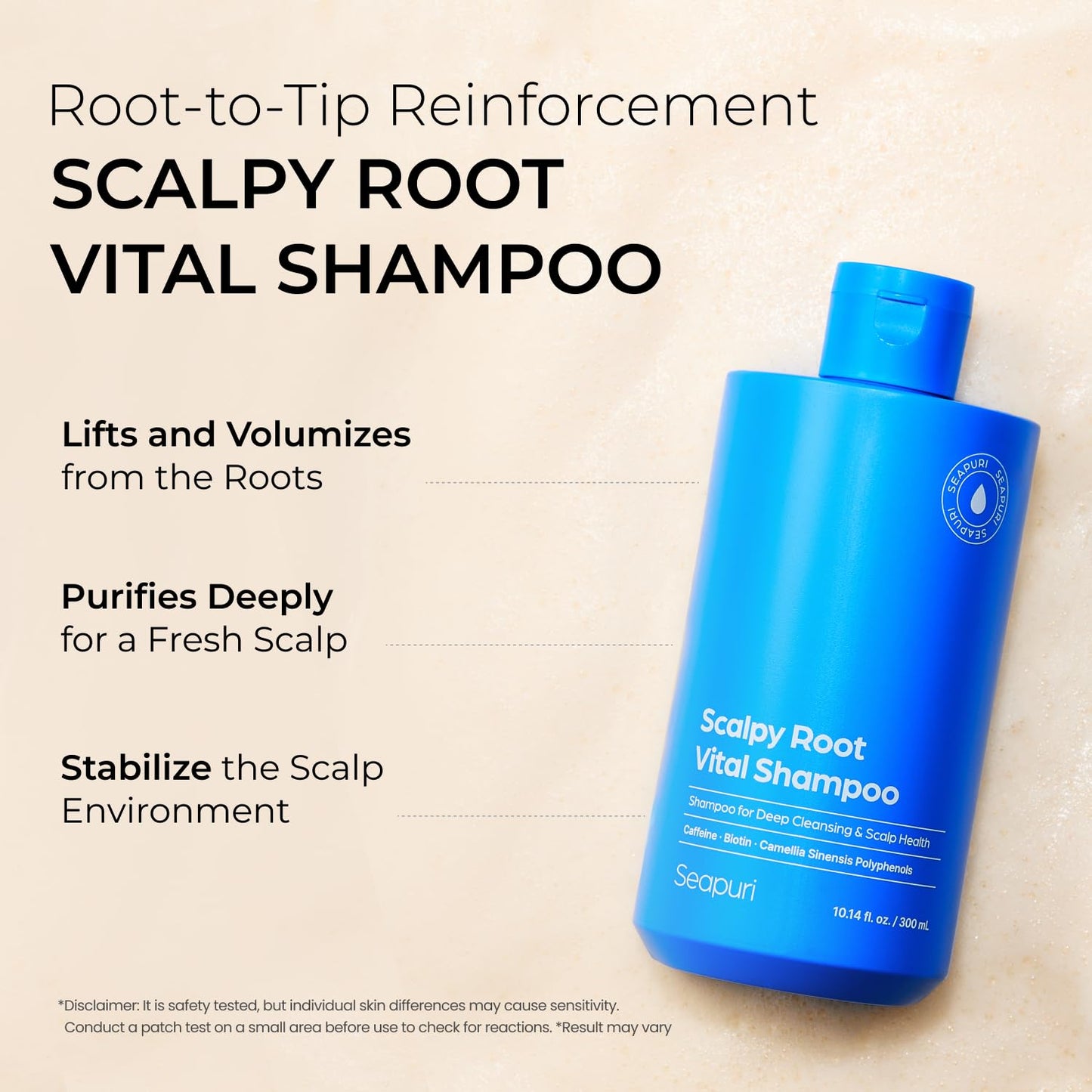 SEAPURI Scalpy Root Vital Shampoo 300ml
