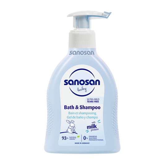 SANOSAN Baby Bath & Shampoo 200ml