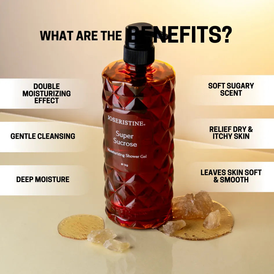 JOSERISTINE Super Sucrose Moisturizing Shower Gel 1000ml