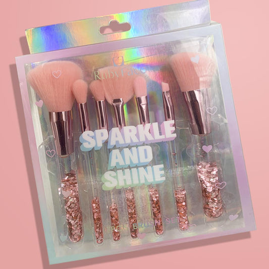 RubyFace Sparkle And Shine Brush Set