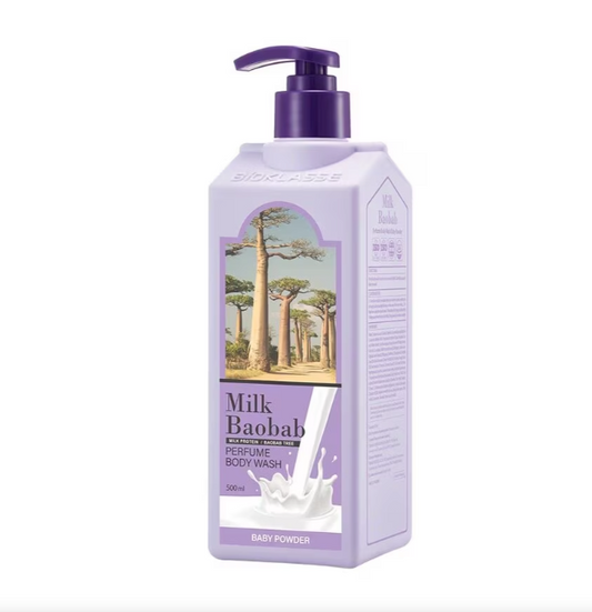 MILK BAOBAB Perfume Body Wash 500ml (Baby Powder)
