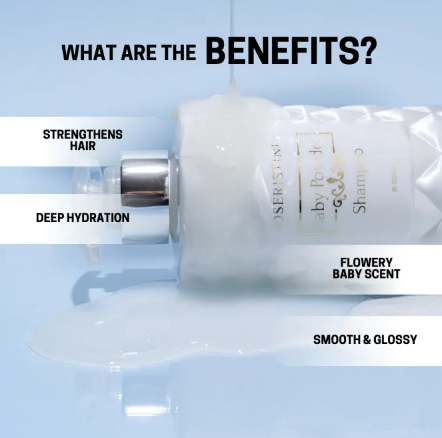 JOSERISTINE Baby Powder Scent Shampoo 500ml