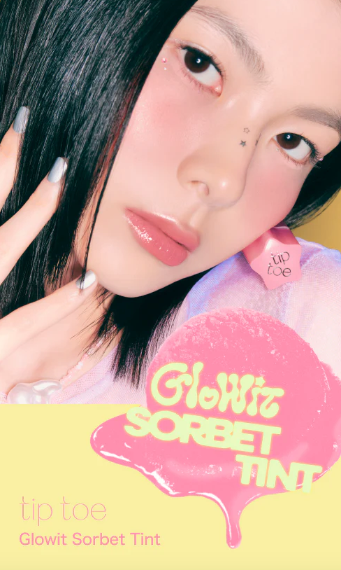 TIPTOE Glowit Sorbet Tint 4.5ml (3 Shades)