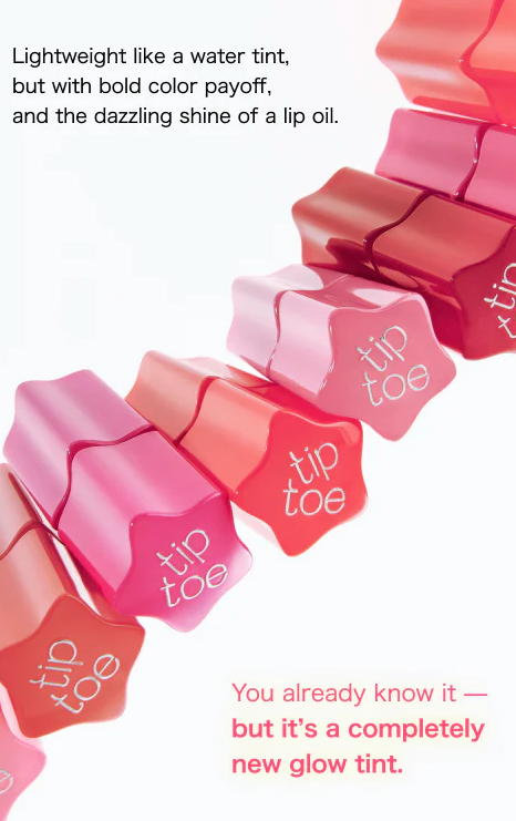 TIPTOE Glowit Sorbet Tint 4.5ml (3 Shades)