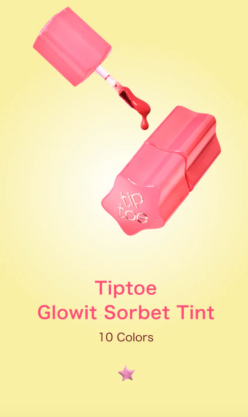 TIPTOE Glowit Sorbet Tint 4.5ml (3 Shades)