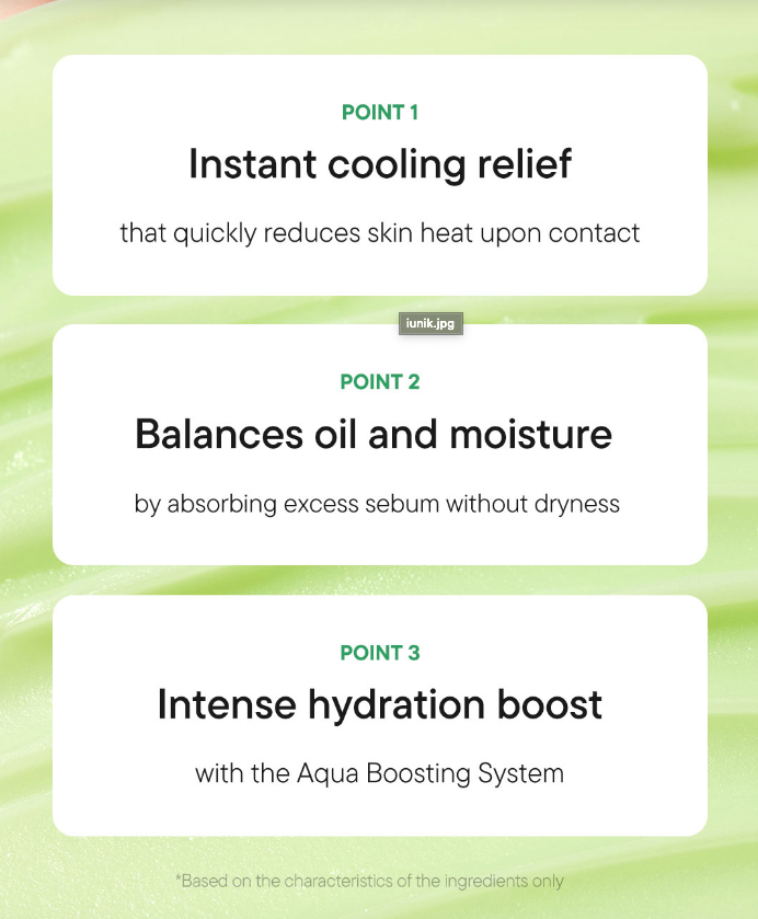 IUNIK Centella Relief Sorbet Cream 50ml