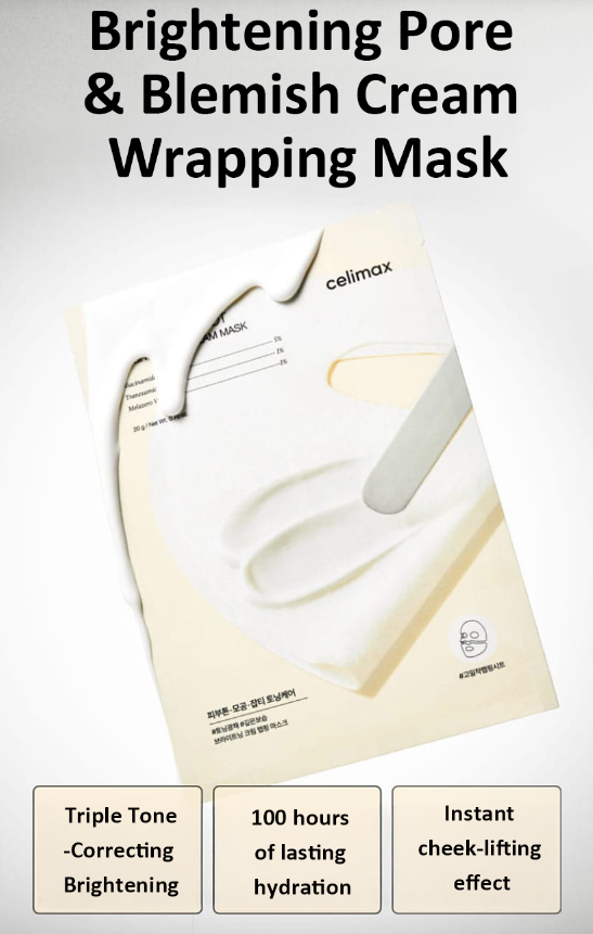 CELIMAX Pore + Dark Spot Brightening Cream Mask 1EA