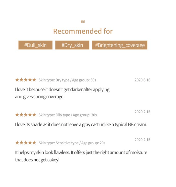 MISSHA M Perfect Blanc BB SPF50+ PA+++ Tone Up 40ml (3 Variants)