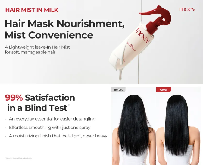 MOEV Hair Mist In Milk 150ml