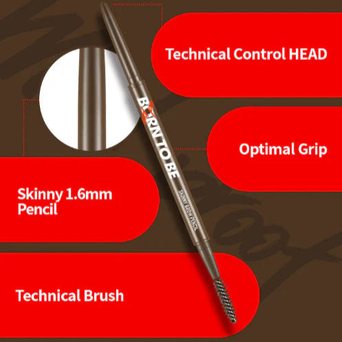 A'PIEU Born To Be Madproof Skinny Brow Pencil (3 Shades)
