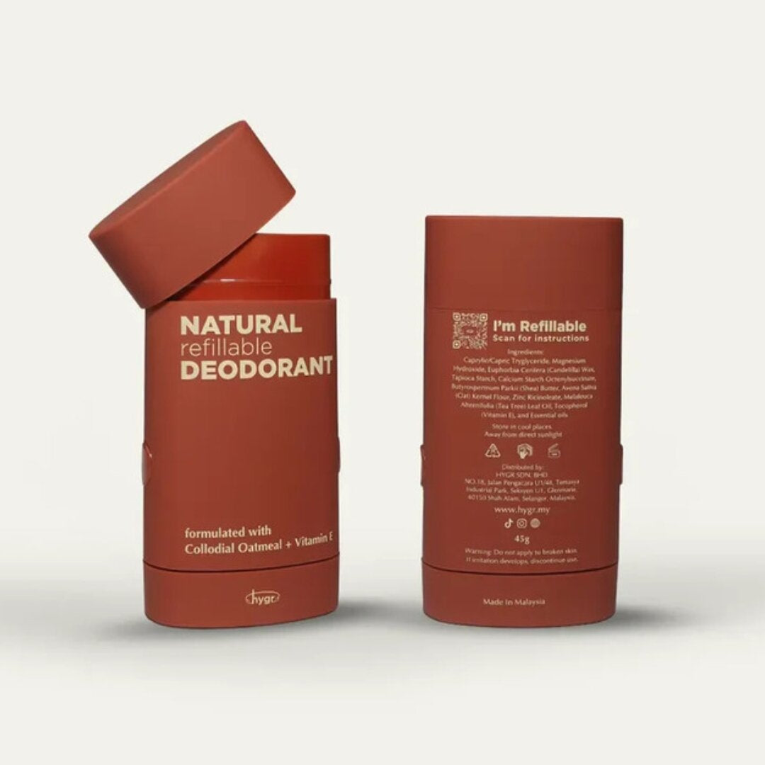 HYGR Refillable Deodorant Case 40g