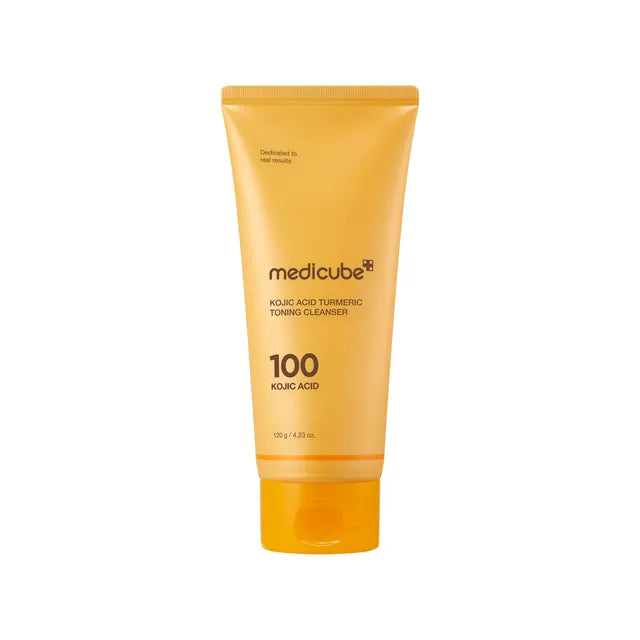 MEDICUBE Kojic Acid Turmeric Toning Cleanser 120g
