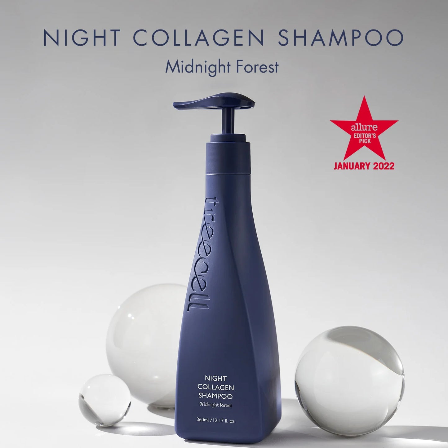 TREECELL Night Collagen Shampoo Midnight Forest 360ml