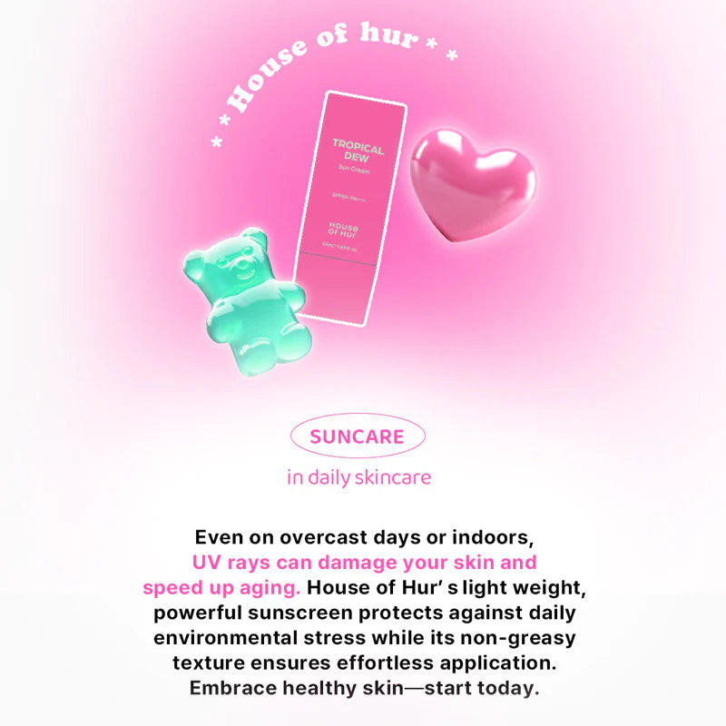 HOUSE OF HUR Tropical Dew Sun Cream 50ml