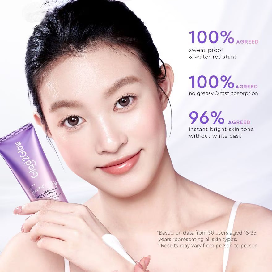 GLAD2GLOW Tone Up Brightening Body Serum