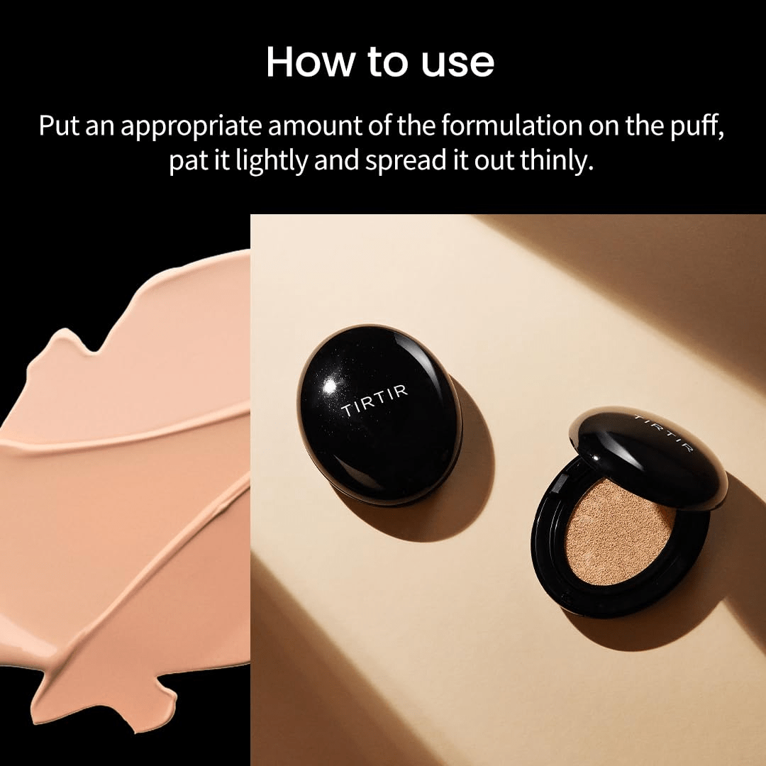 TIRTIR Mask Fit Black Cushion Foundation (2 Shades)