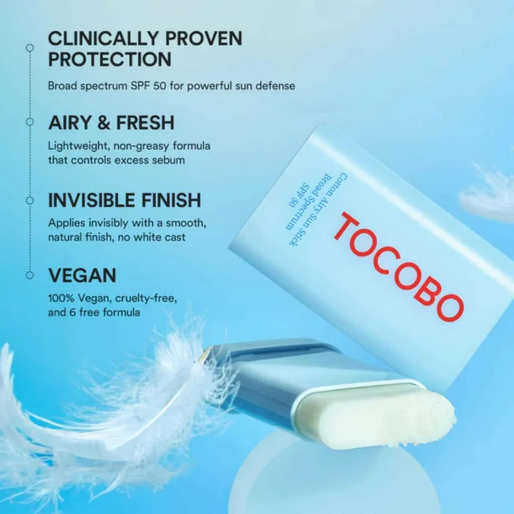 TOCOBO Cotton Soft Sun Stick SPF50+ PA++++ 19g