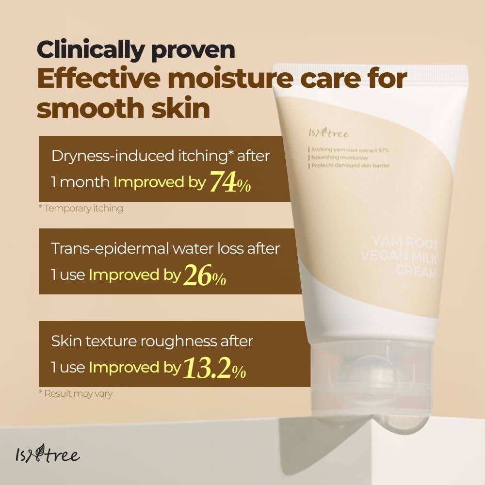 ISNTREE Yam Root Vegan Milk Cream 80ml
