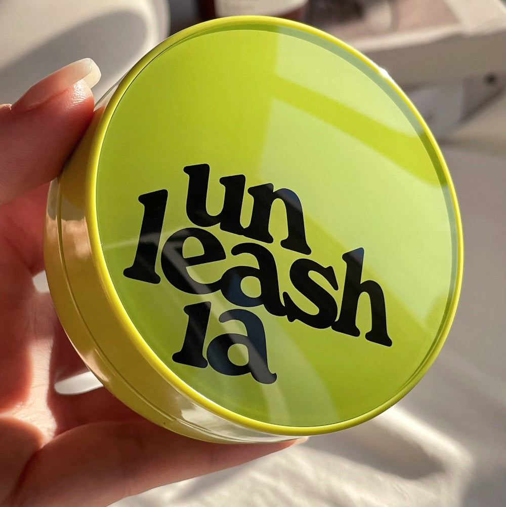 UNLEASHIA Satin Wear Healthy Green Cushion (3 Shades)